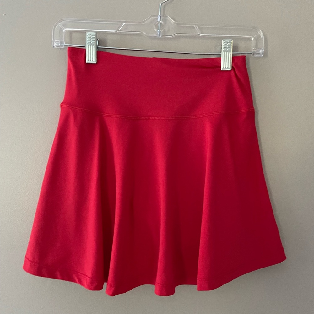 Red Baleaf Tennis Skirt, XS